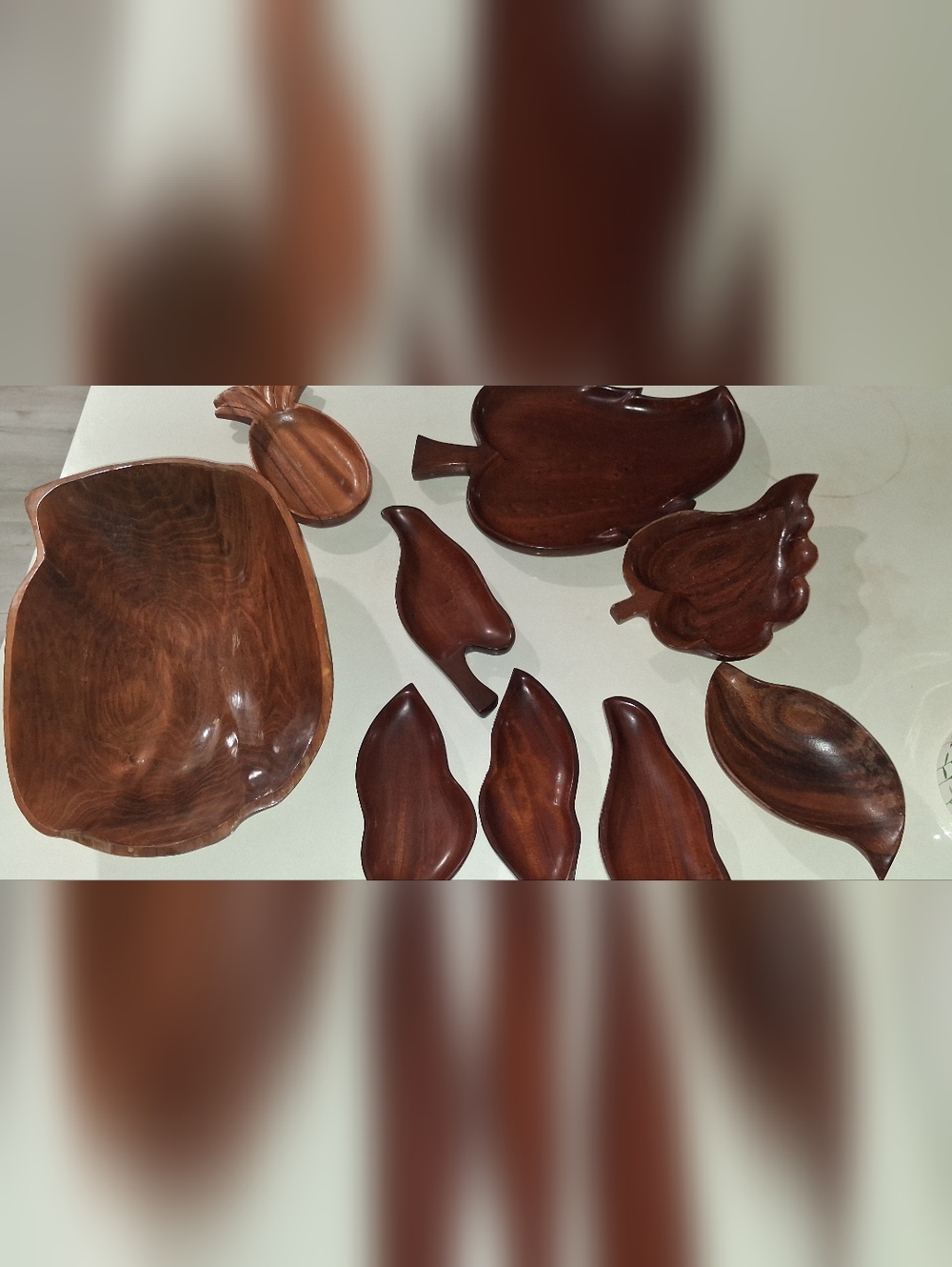 Set Of Wooden Bowls